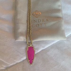 Kendra Scott Pink Long Necklace